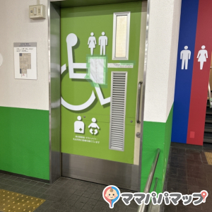 針中野駅（改札内）のオムツ替え台情報 画像2