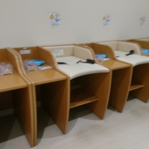 おむつ交換エリアは男性可です