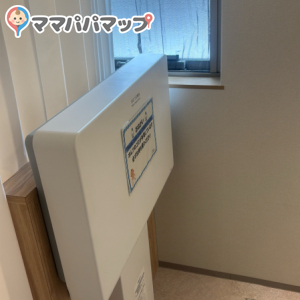 オムツ台は全部で3つあります。