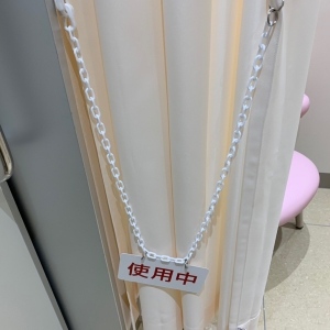 授乳室カーテン式