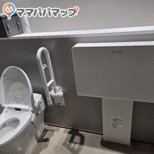 ひげぞ～のもぐもぐCAFE(1F)の授乳室・おむつ替え台の写真(1枚目)