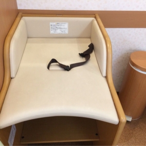 オムツ交換台は1台です。