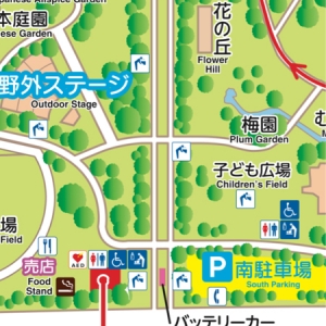 管理事務所の場所（マップ）