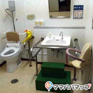広島市健康づくりセンター　健康科学館(5階)のオムツ替え台情報 画像1