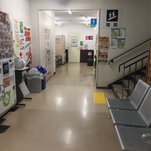 この奥が授乳室です。