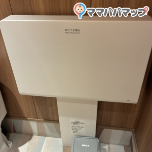 シルクロード 前橋みなみモール店のオムツ替え台情報 画像3