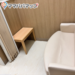 一番奥の部屋は鍵かけれる。