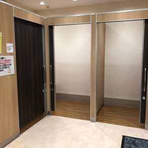 授乳室は3部屋 全て個室の鍵付き