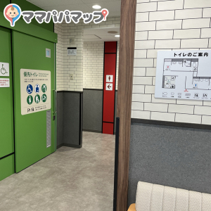 いなげや保谷駅前店(2F)の授乳室・おむつ替え台の写真(3枚目)