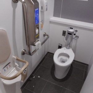 西台駅（改札内）の授乳室・おむつ替え台の写真(2枚目)