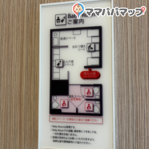 LUCUA osaka(ルクア大阪)(8階)の授乳室・オムツ替え台情報 画像1