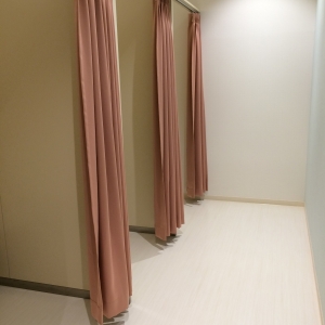 授乳室はこんな感じで並んでいます。