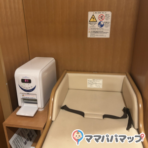 THE SAIHOKUKAN HOTEL | 犀北館 | サイホクカン(1F)の授乳室・おむつ替え台の写真(4枚目)