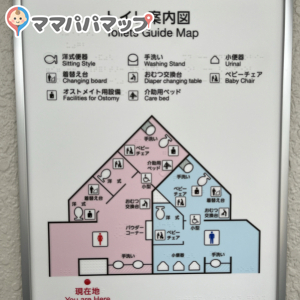 苦楽園口駅（改札内）(1F)のオムツ替え台情報 画像2