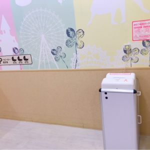 ベビーカー置き場もあり