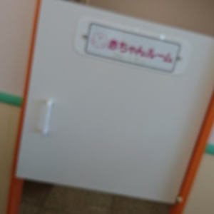 扉は上下空いてます。