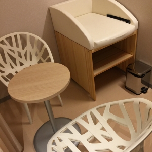 ベビーカー2台くらいは入れそうです。ビニール袋は用意されてませんでした。