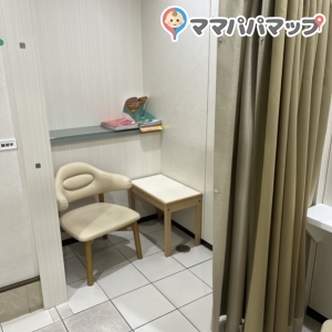 近鉄百貨店奈良店(6階)の授乳室・おむつ替え台の写真(6枚目)