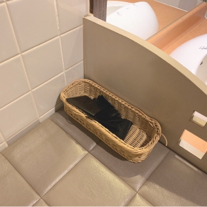 ゴミ袋も備え付けられてます。