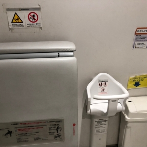 サウスピア(1F 誰でもトイレ)のオムツ替え台情報 画像4