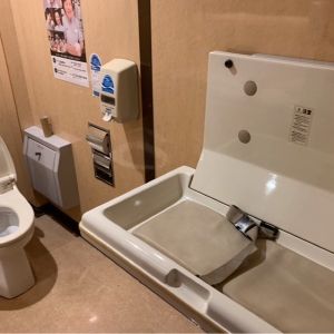 ドトールコーヒーショップ ＥｎｅＪｅｔ曲金店(1F)のオムツ替え台情報 画像2
