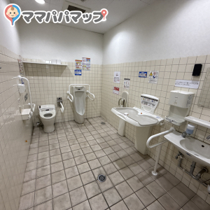 ダイレックス 姫路大津店（多目的トイレ）のオムツ替え台情報 画像1