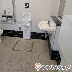 飛鳥山公園 明治通り交差点前 多機能トイレのオムツ替え台情報 画像3
