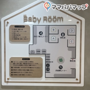 ベビールーム内マップ