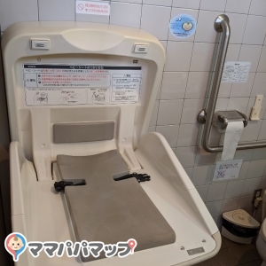 宇都宮城址公園 清明館(1F)のオムツ替え台情報 画像2