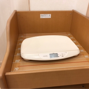 授乳量も測れる5g単位のスケール