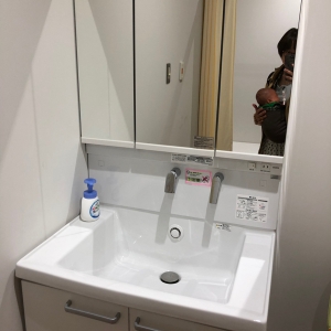 調乳用のお湯はありませんが、水道はあります