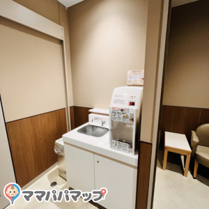 無印良品 イオンモール橿原の授乳室・おむつ替え台の写真(3枚目)
