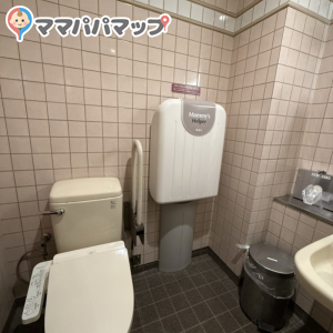 ベルク 大井緑ケ丘店(多目的トイレ内)のオムツ替え台情報 画像2