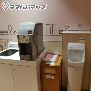 JR品川駅改札内の授乳室・オムツ替え台情報 画像4