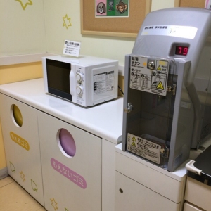 給湯器と電子レンジ