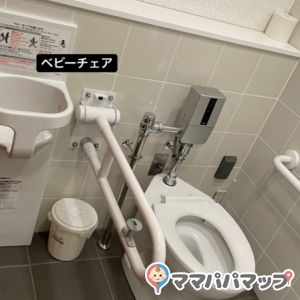 大泉さくら運動公園 御手洗 (駐車場)の授乳室・おむつ替え台の写真(2枚目)
