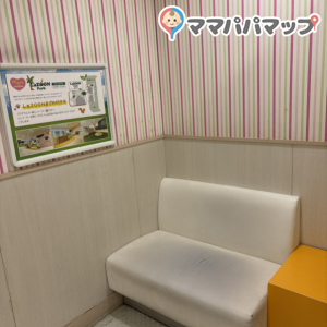 ラゾーナ川崎プラザ(南側２階)の授乳室・おむつ替え台の写真(2枚目)
