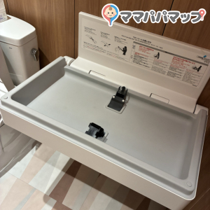 シルクロード 前橋みなみモール店のオムツ替え台情報 画像2