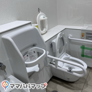万博記念公園 外トイレの授乳室・おむつ替え台の写真(2枚目)