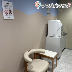 西武池袋本店(5F)の授乳室・おむつ替え台の写真(4枚目)