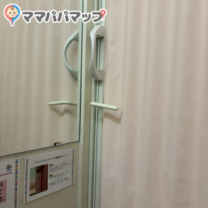 授乳室内の鍵が新しく変わっていました