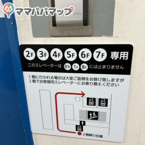湘南藤沢オーパ(3F)のオムツ替え台情報 画像1