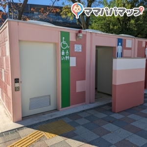 鹿島庚塚児童遊園 公衆トイレ(1F)のオムツ替え台情報 画像3
