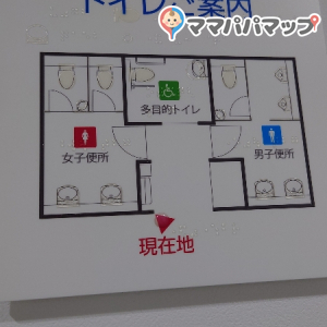 トイレ案内図(3階)