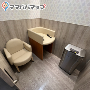 女子トイレの中の授乳室