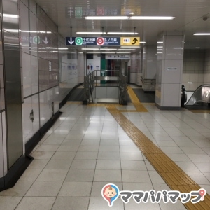溜池山王駅（千代田線側　永田町改札5番6番出口付近）のオムツ替え台情報 画像5