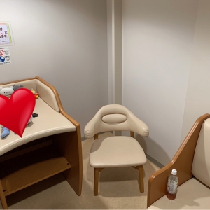 葛飾区立中央図書館(3F児童コーナーそばのトイレ)の授乳室・オムツ替え台情報 画像3