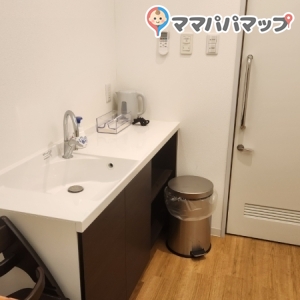 ゴミ箱はオムツ用では無さそうでした。