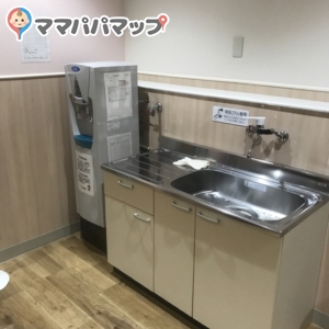 シンク、調乳用お湯