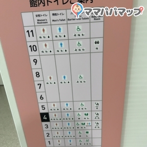 神戸市中央区役所(5階 ベビーケアルーム)の授乳室・オムツ替え台情報 画像2